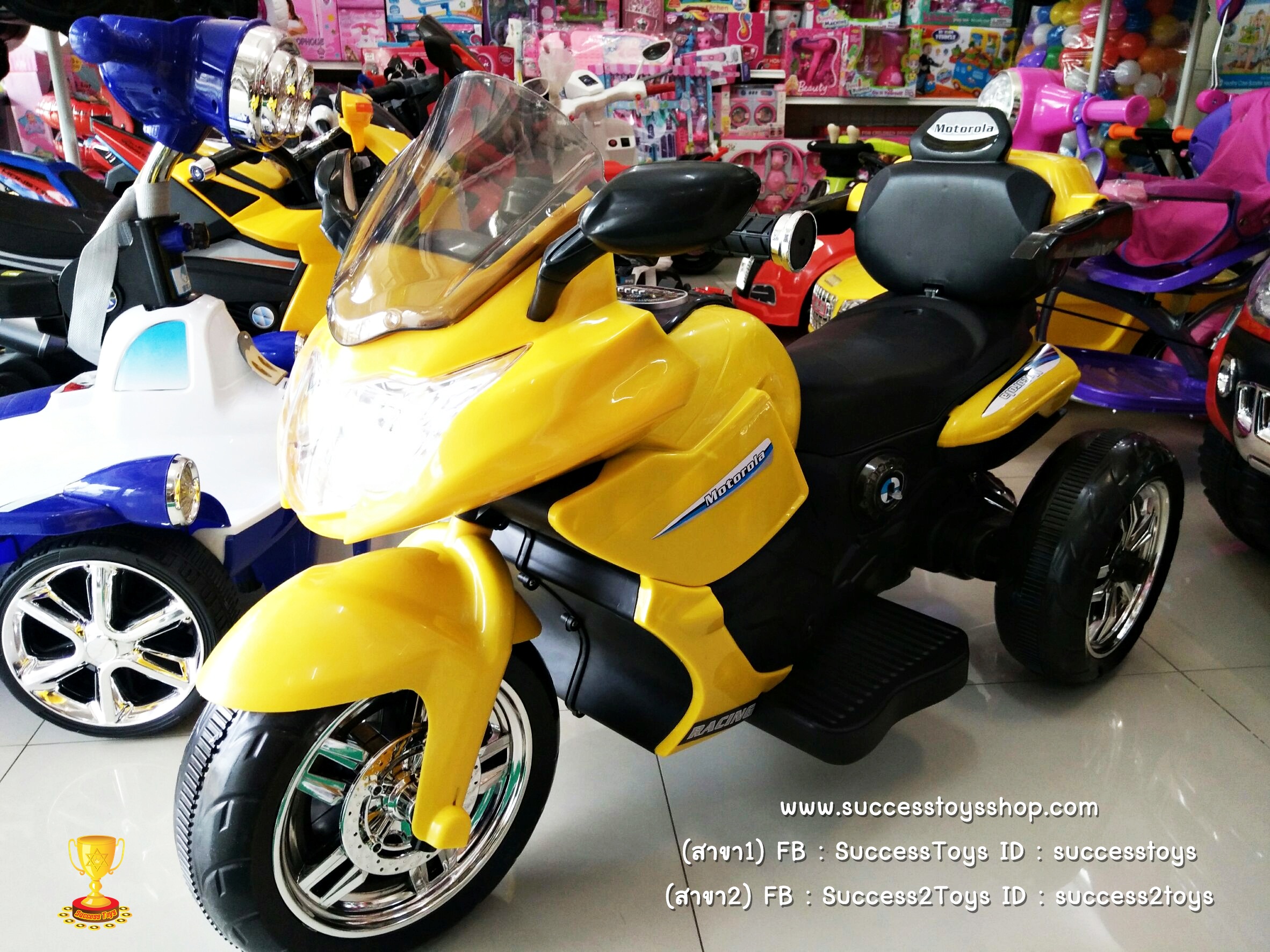 LN5188 รถมอเตอร์ไซค์ BMW มีรีโมท
