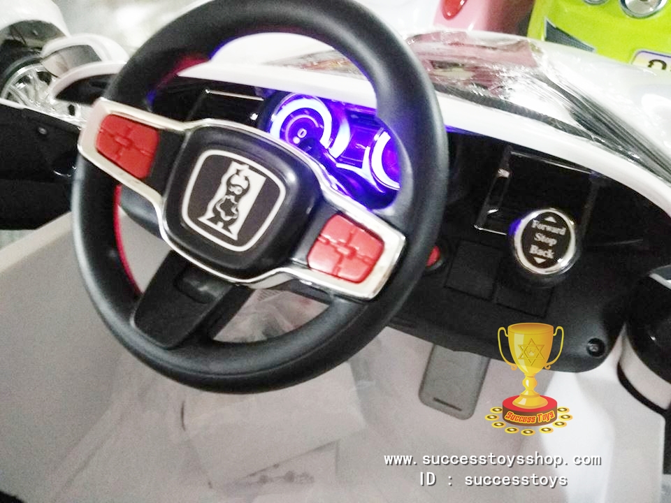 LN1668W รถแบตเตอรี่เด็กนั่งไฟฟ้า ยี่ห้อ BMW สีขาว 2m