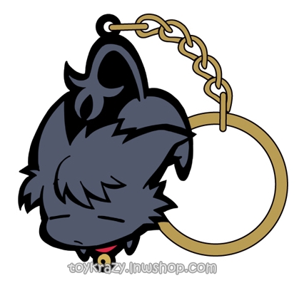 Servamp Pinched Keychain - Kuroneko