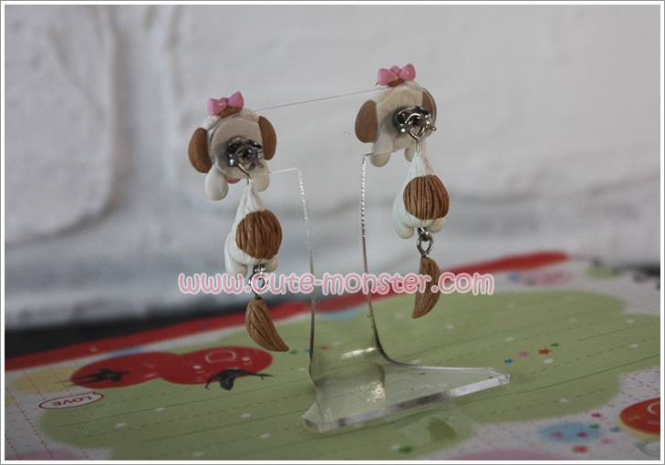 ต่างหูน้องหมาชิสุห์ Shih Tzu dog