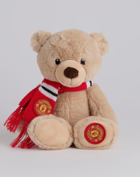 ตุ๊กตาแมนเชสเตอร์ ยูไนเต็ด Bar Scarf Bear Plush ของแท้