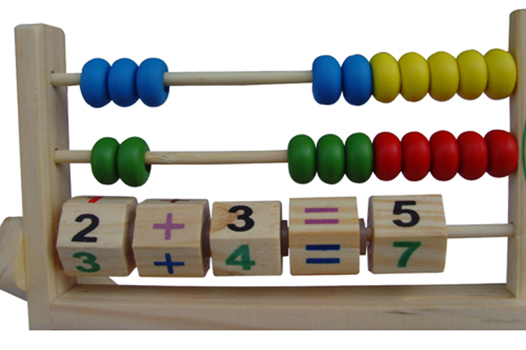 ของเล่นไม้ นาฬิกานับเลข เสริมทักษะ Multi-Purpose Computation Frames