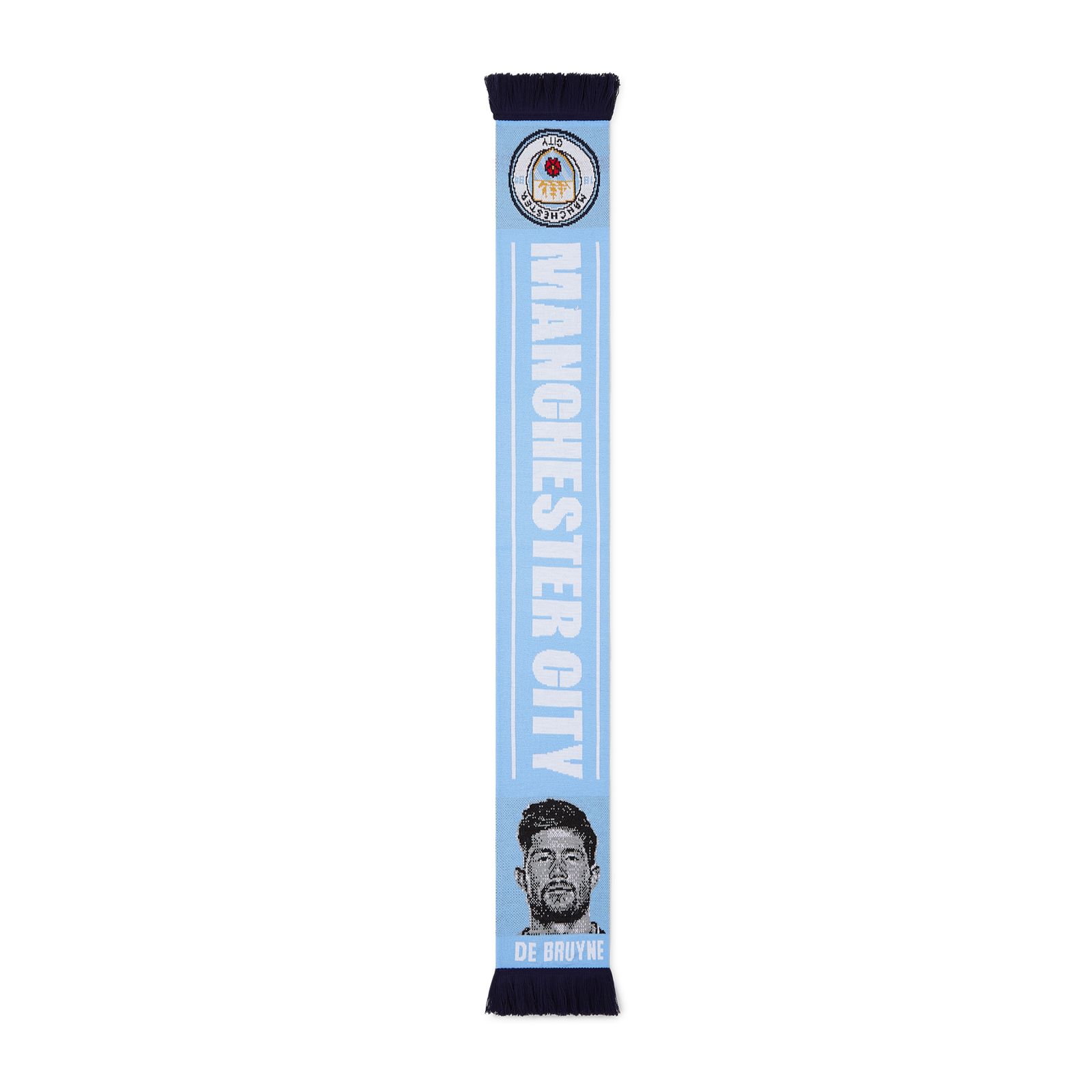 ผ้าพันคอแมนเชสเตอร์ ซิตี้ De Bruyne Face ของแท้