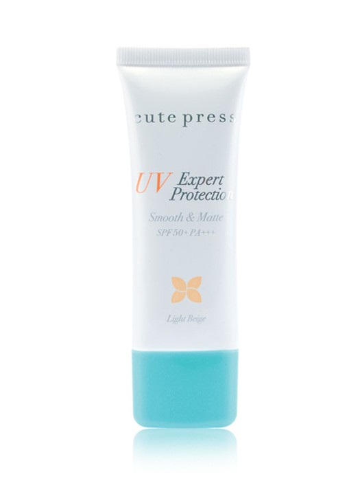 *พร้อมส่ง* Cute Press UV Expert Protection Smooth & Matte SPF50+ PA+++ กันแดดคิวท์เพรส สูตรควบคุมความมัน ผสมรองพื้น