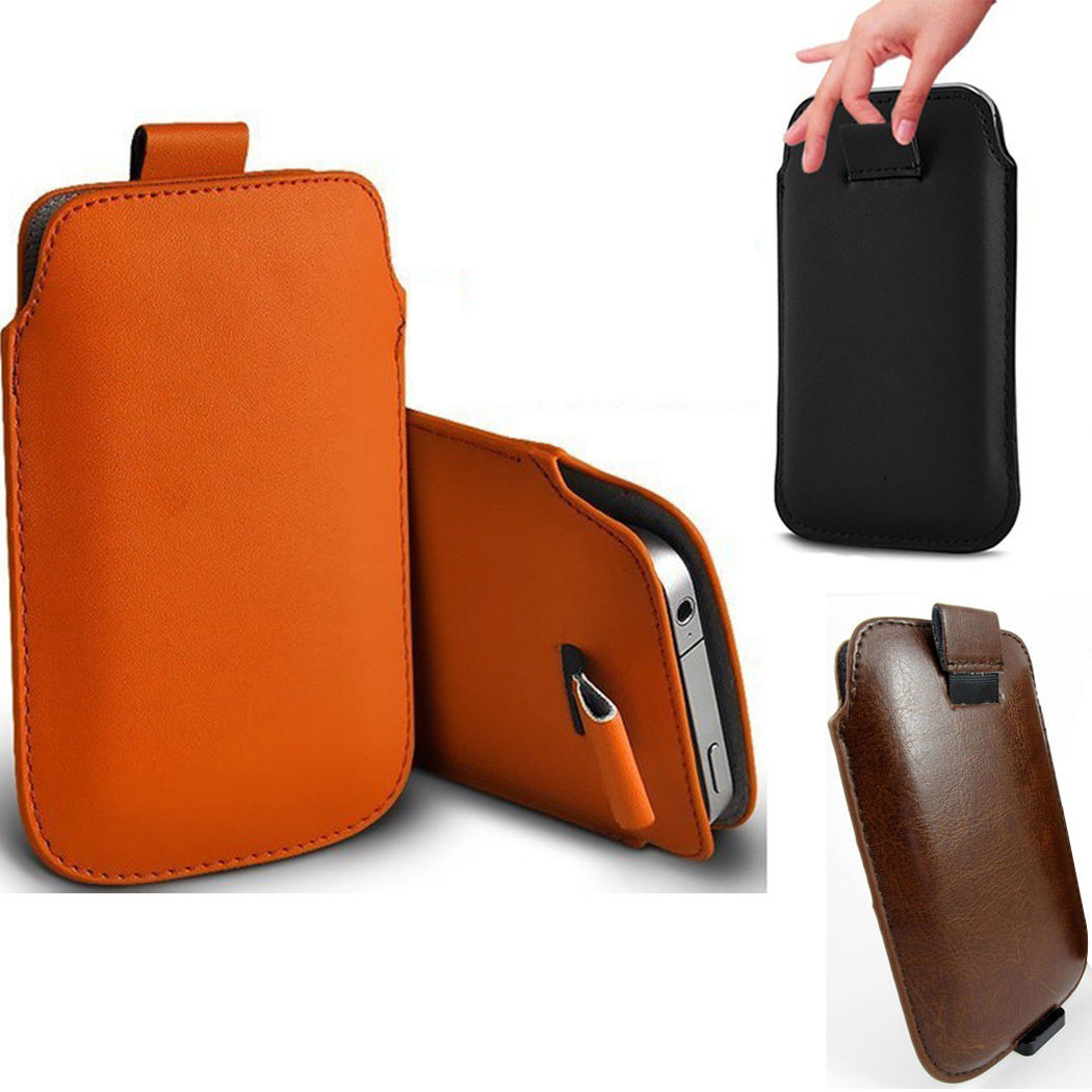 Pull UP Leather Bag ตัดพอดี ตรงรุ่น สำหรับ iPhone 6 Plus / 6s Plus /7Plus