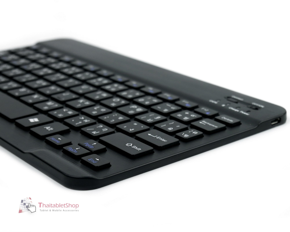 คีย์บอร์ดบลูทูธ Bluetooth สำหรับ แท็บเล็ต โทรศัพท์ แป้นพิมพ์ภาษาไทย !!พร้อมส่ง