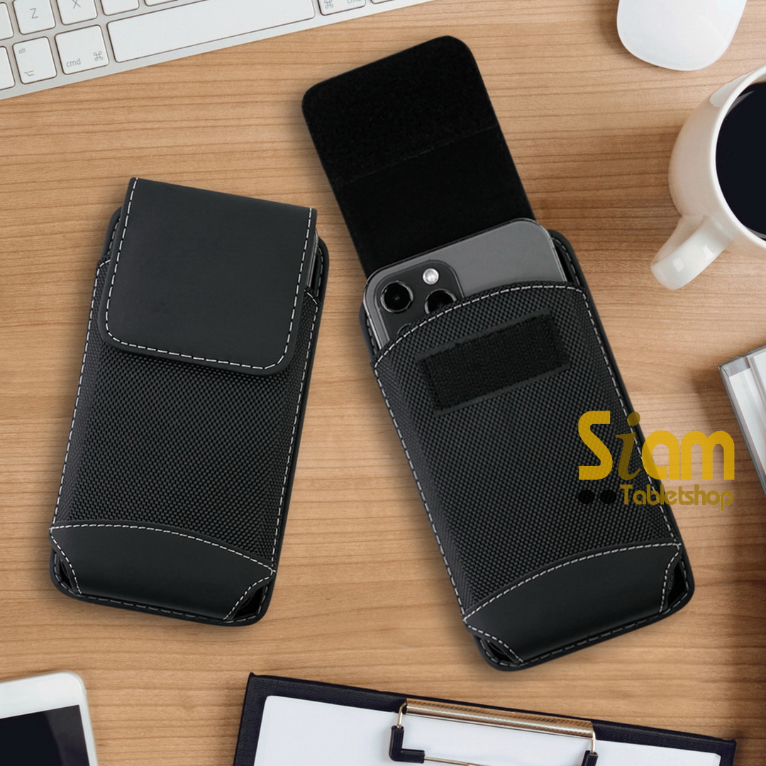 กระเป๋าคาดเอว ซอง ใส่โทรศัพท์ มือถือ 4.7-5.2" 5.5" 6.4-6.9" แนวตั้ง
