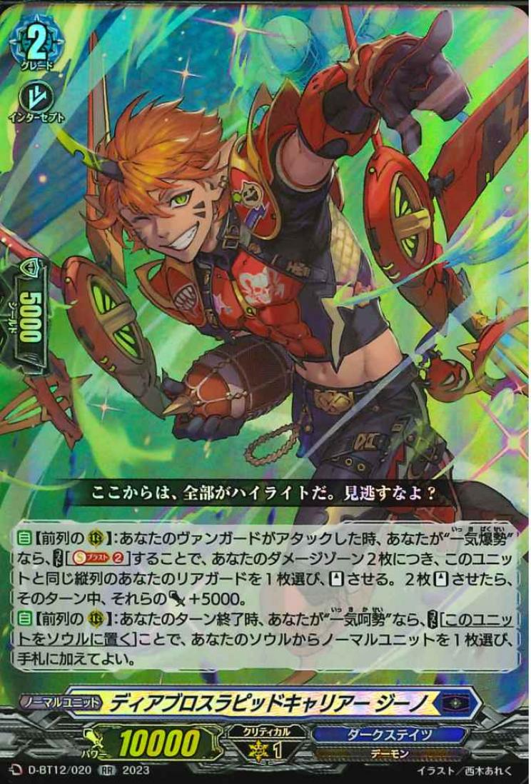 D-BT12/020 Diablos rapid carrier Gino RR