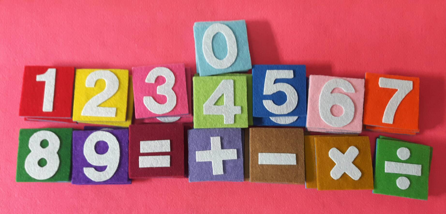 ตัวติดแม่เหล็ก 0-9 (อารบิค)