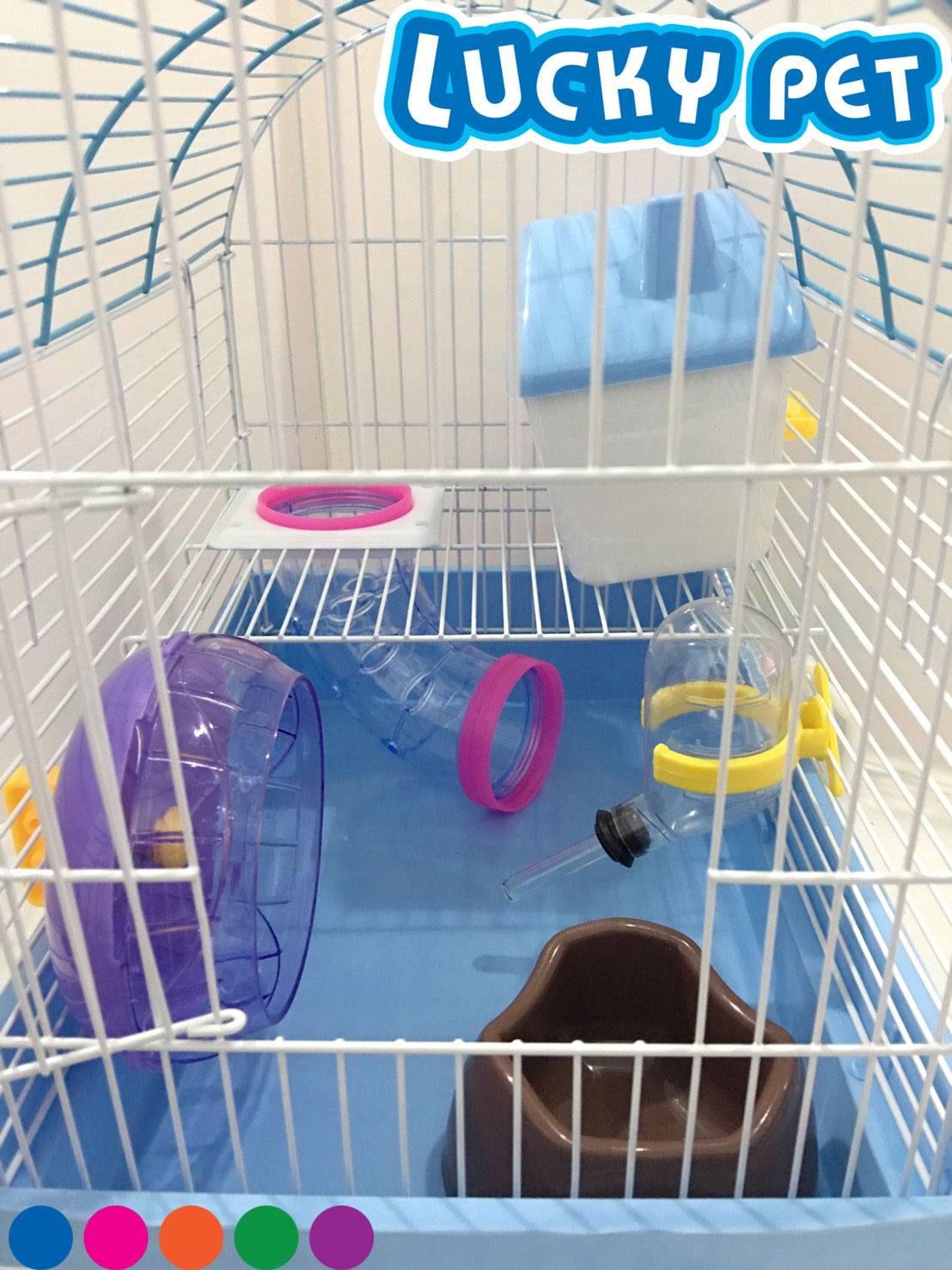 กรงแฮมเตอร์ Shobi*7 ขนาด กว้าง20 ยาว31.5 สูง32 ซม.