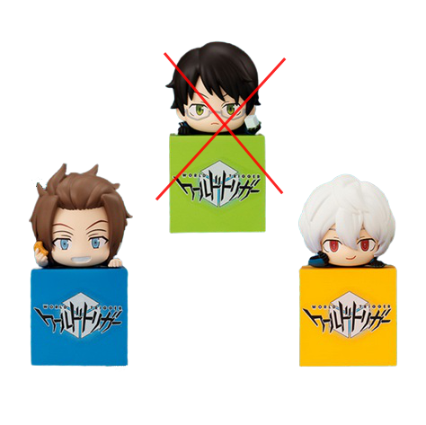 [ขายแยกชิ้น] Furyu World Trigger Hikkake Figure - Jin / Kuga
