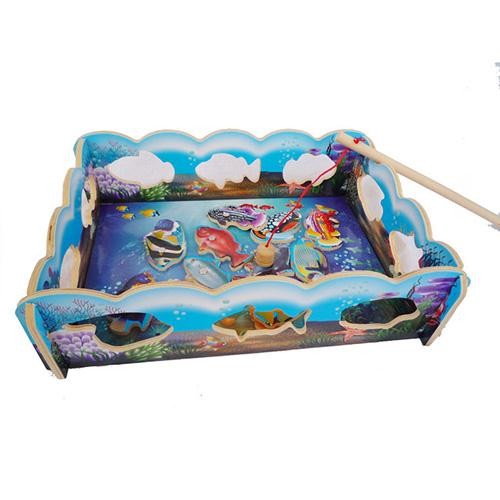 ของเล่นตกปลา กล่องตกปลา