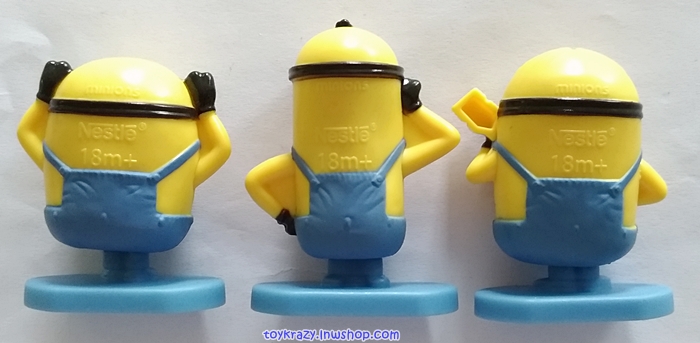 [ขายยกเซต] Minions Figure ดุ๊กดิ๊กได้