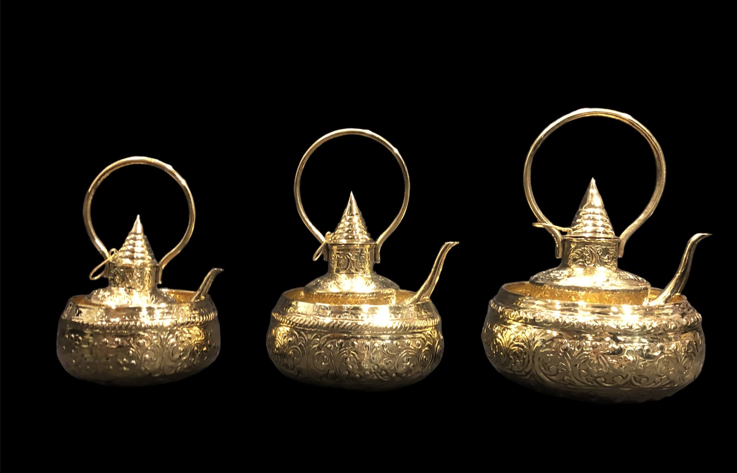 ชุดกรวดน้ำพม่า 5.5 นิ้ว