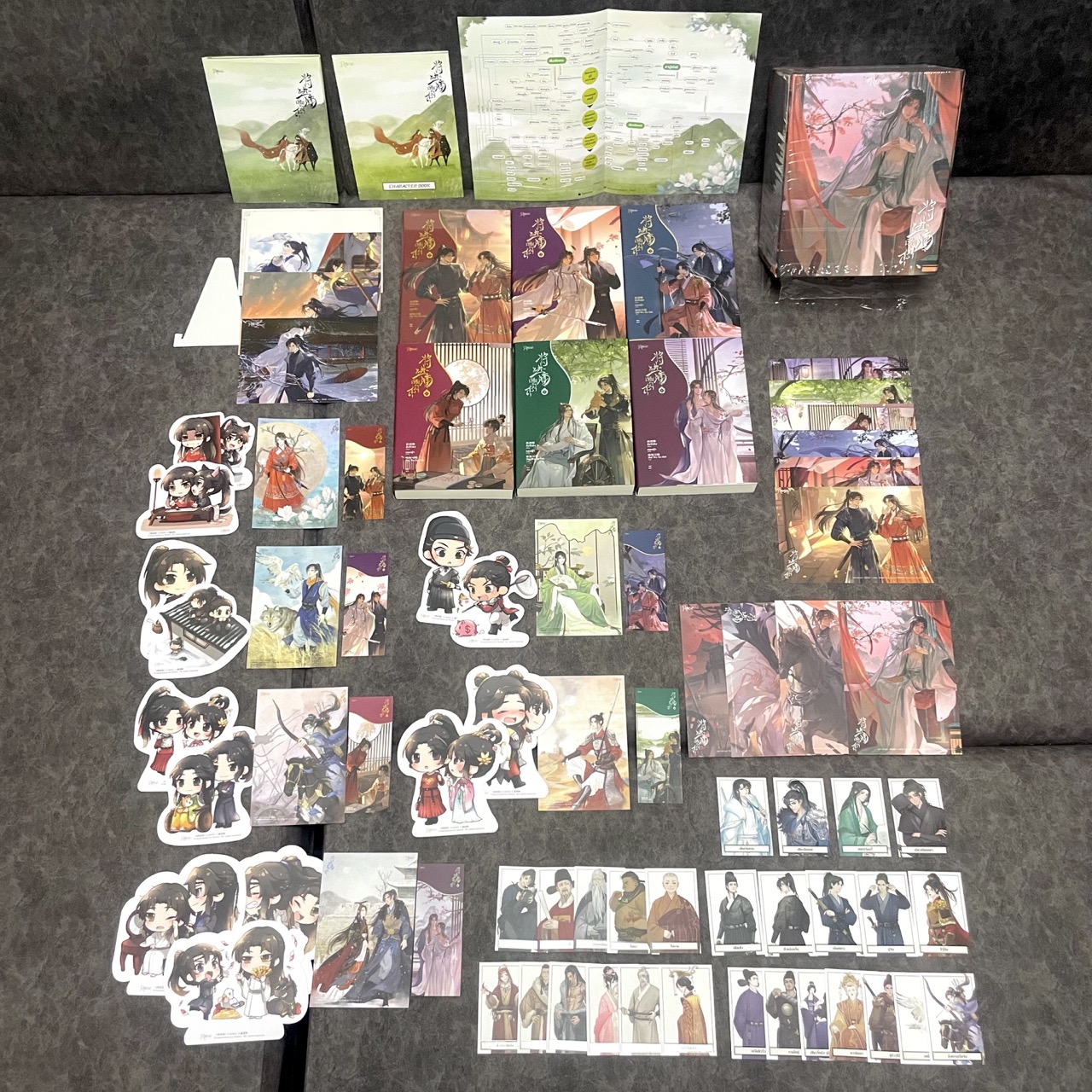 *มือสองมีตำหนิ พิมพ์หนึ่ง* Boxset เชิญร่ำสุรา เล่ม 1-6 (จบ)