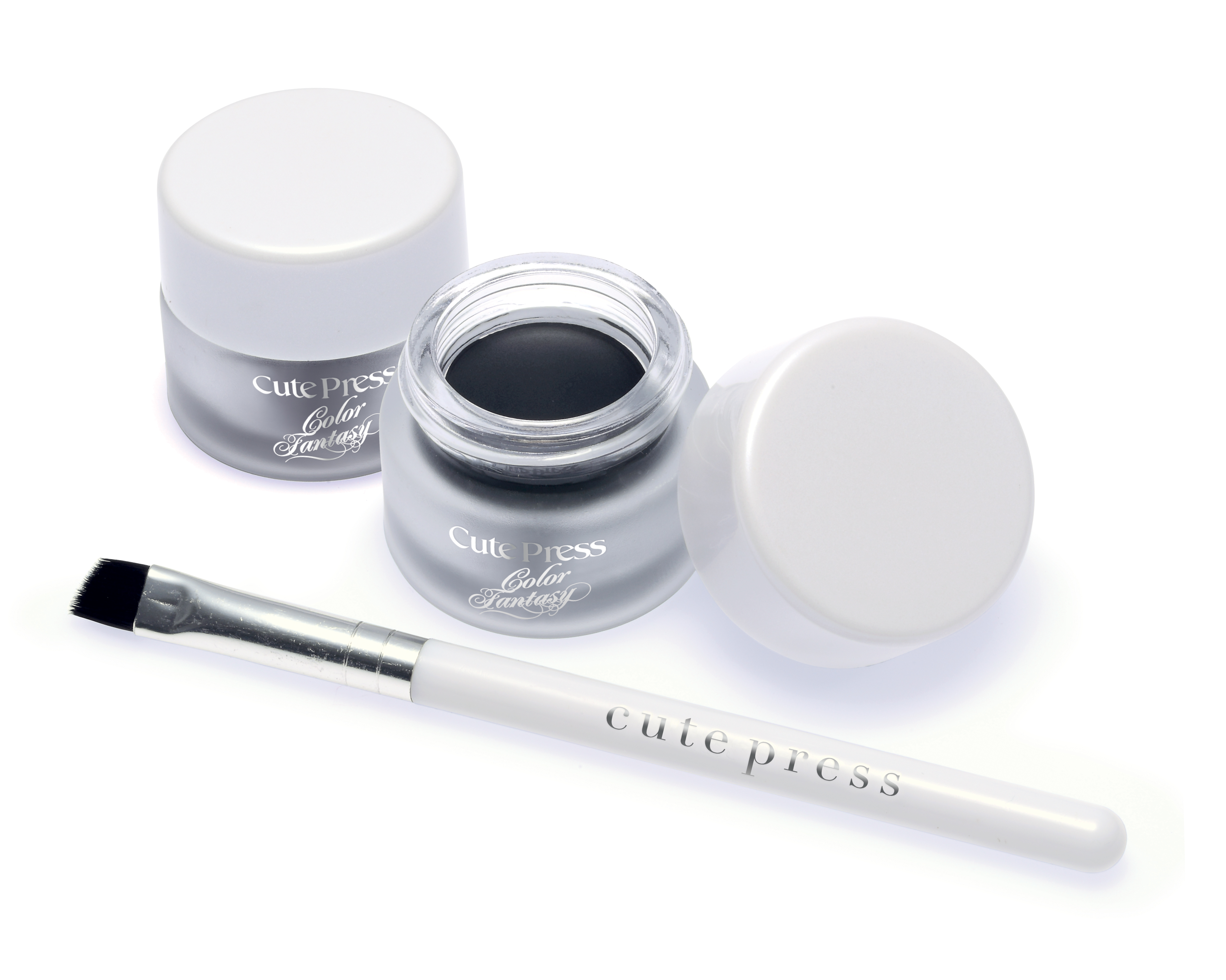 Cute Press Dolly Gel Liner อายไลเนอร์เนื้อเจล สีดำสนิท ติดทนนาน