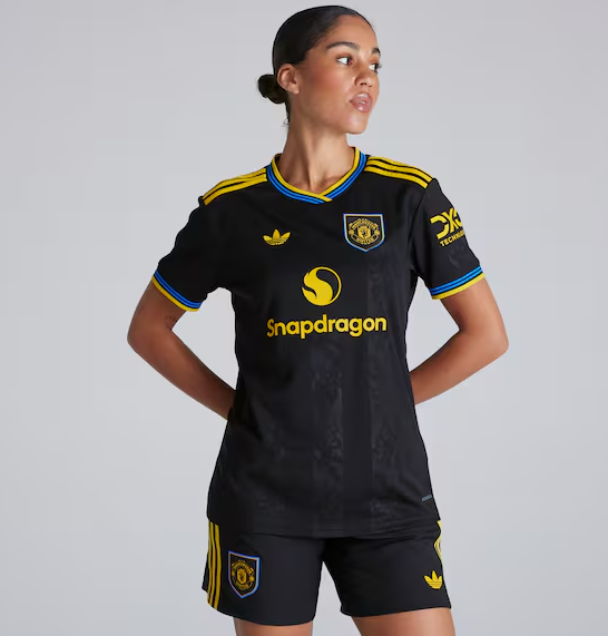 เสื้อผู้หญิงแมนเชสเตอร์ ยูไนเต็ด 2025 2026 ชุดที่3 แขนสั้นของแท้