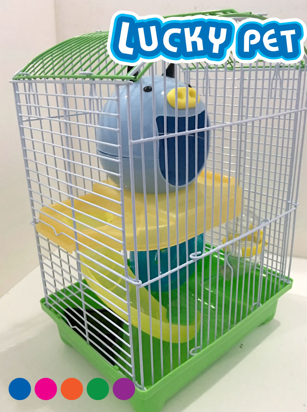 กรงแฮมเตอร์ Shobi Moo2 ขนาด กว้าง16 ยาว21 สูง31 ซม.