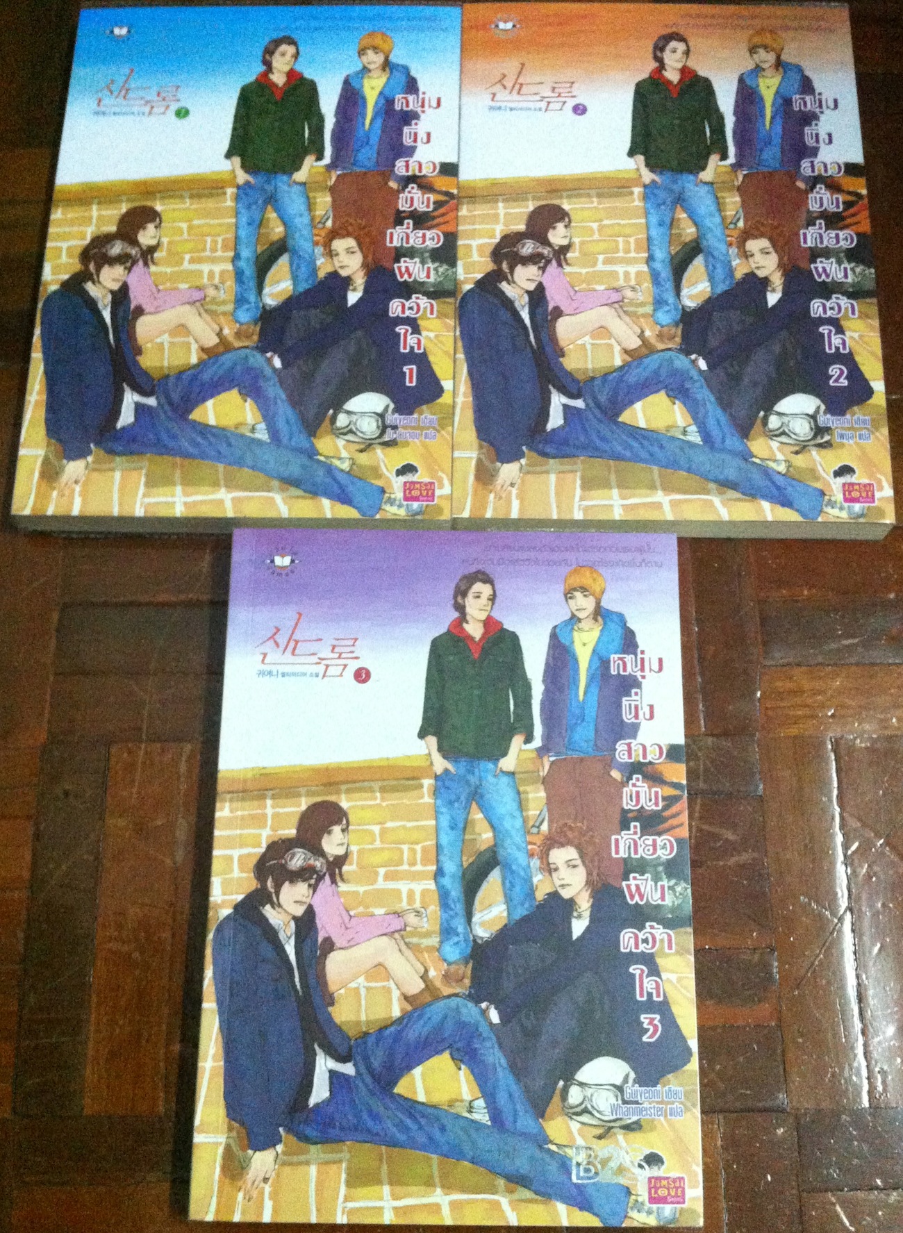 หนุ่มนิ่งสาวมั่นเกี่ยวฝันคว้าใจ เล่ม 1-3