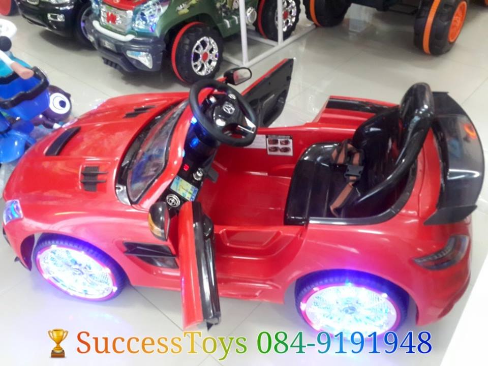 รถเบนซ์พวงมาลัยพาวเวอร์ รุ่น sx3132 สีแดง