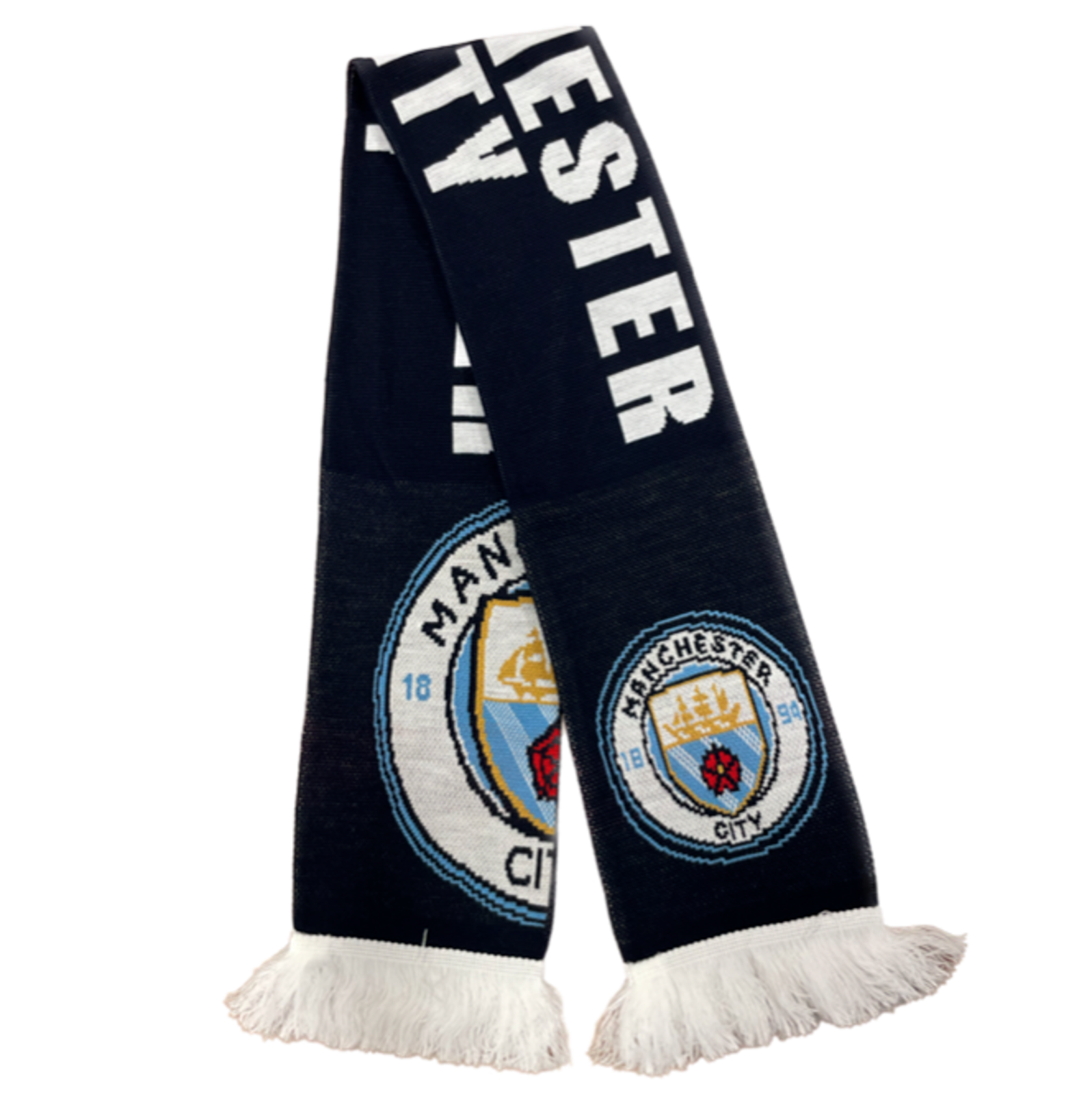 ผ้าพันคอแมนเชสเตอร์ ซิตี้ Large Club Crest ของแท้