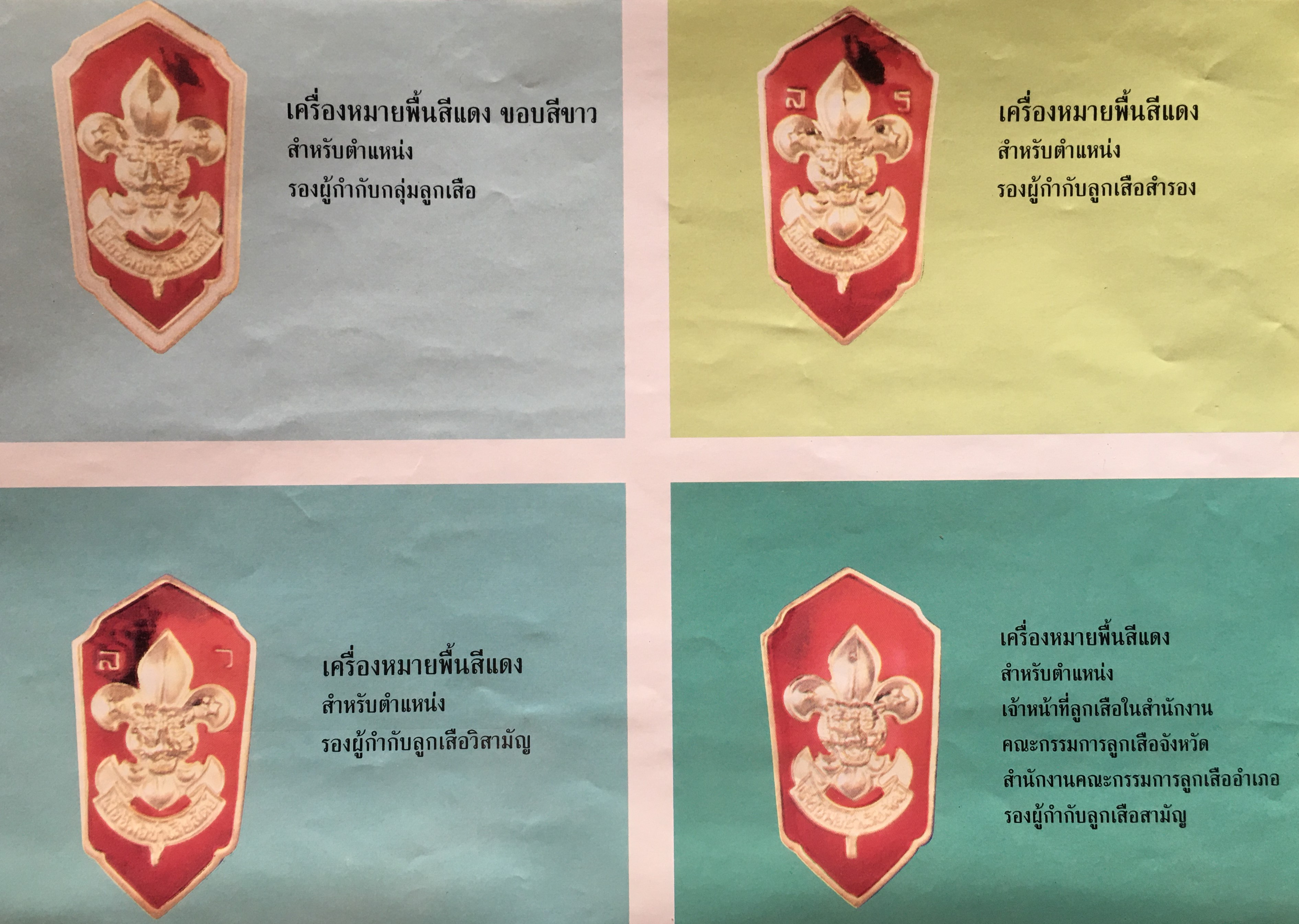 เครื่องหมายประจำตำแหน่งผู้บังคับบัญชา