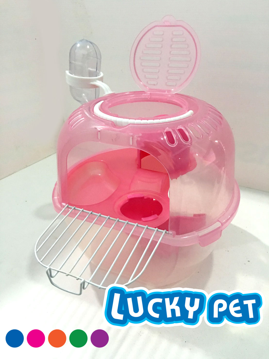 กรงแฮมเตอร์เล็ก SC-17 ขนาด กว้าง16 ยาว18 สูง18 ซม.