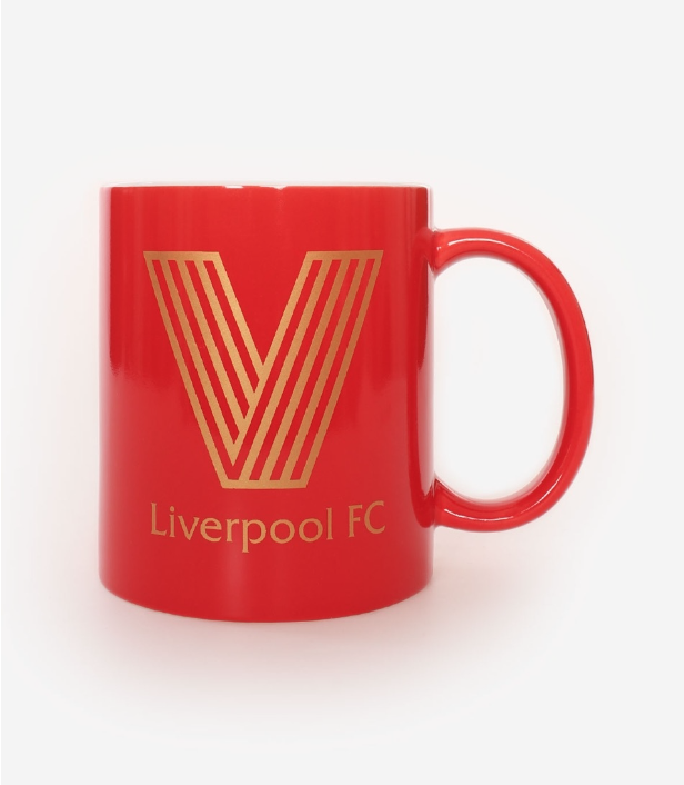 ถ้วยกาแฟลิเวอร์พูล Letter V ของแท้