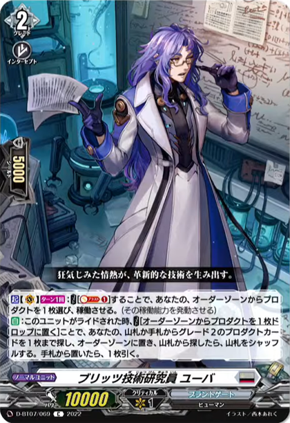 D-BT07/069 Blitz technology researcher Uber C