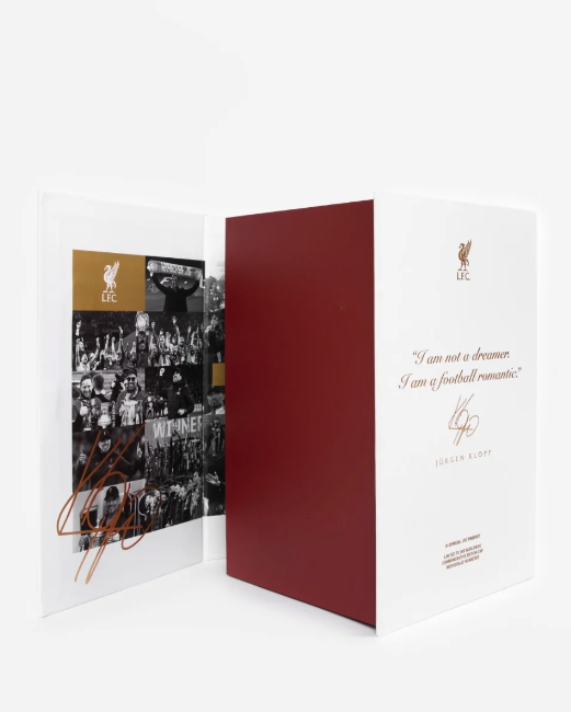 หมวกลิเวอร์พูลเจอร์เก้น คลอปป์ Jürgen Klopp รุ่นลิมิเต็ดอีดิชั่น บรรจุกล่องของขวัญของแท้