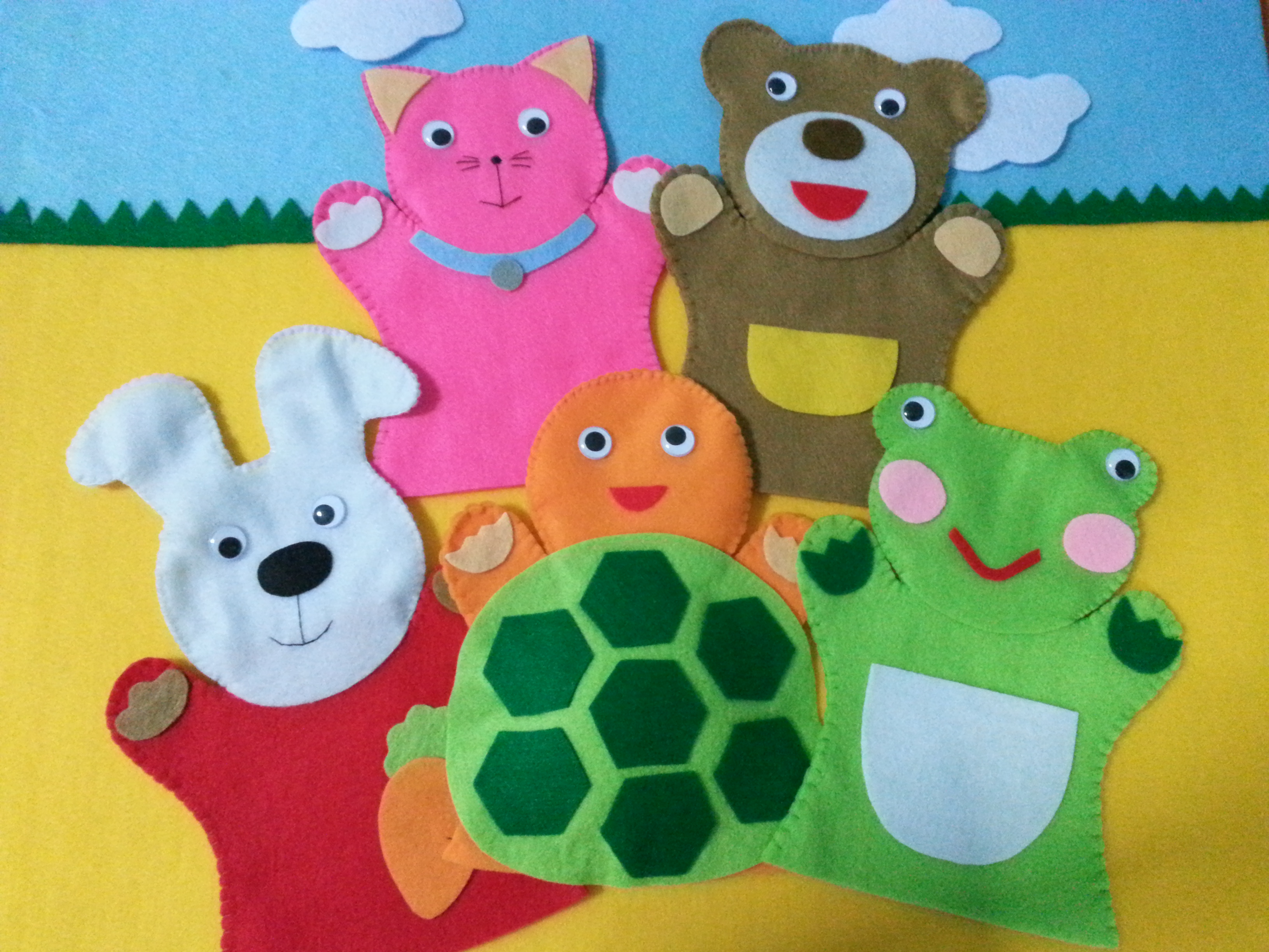 หุ่นมือรูปสัตว์ ชุด 1
