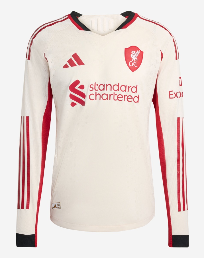เสื้อแขนยาวลิเวอร์พูล 2025 2026 ทีมเยือน 25/26 Away Match เวอร์ชั่นนักเตะของแท้