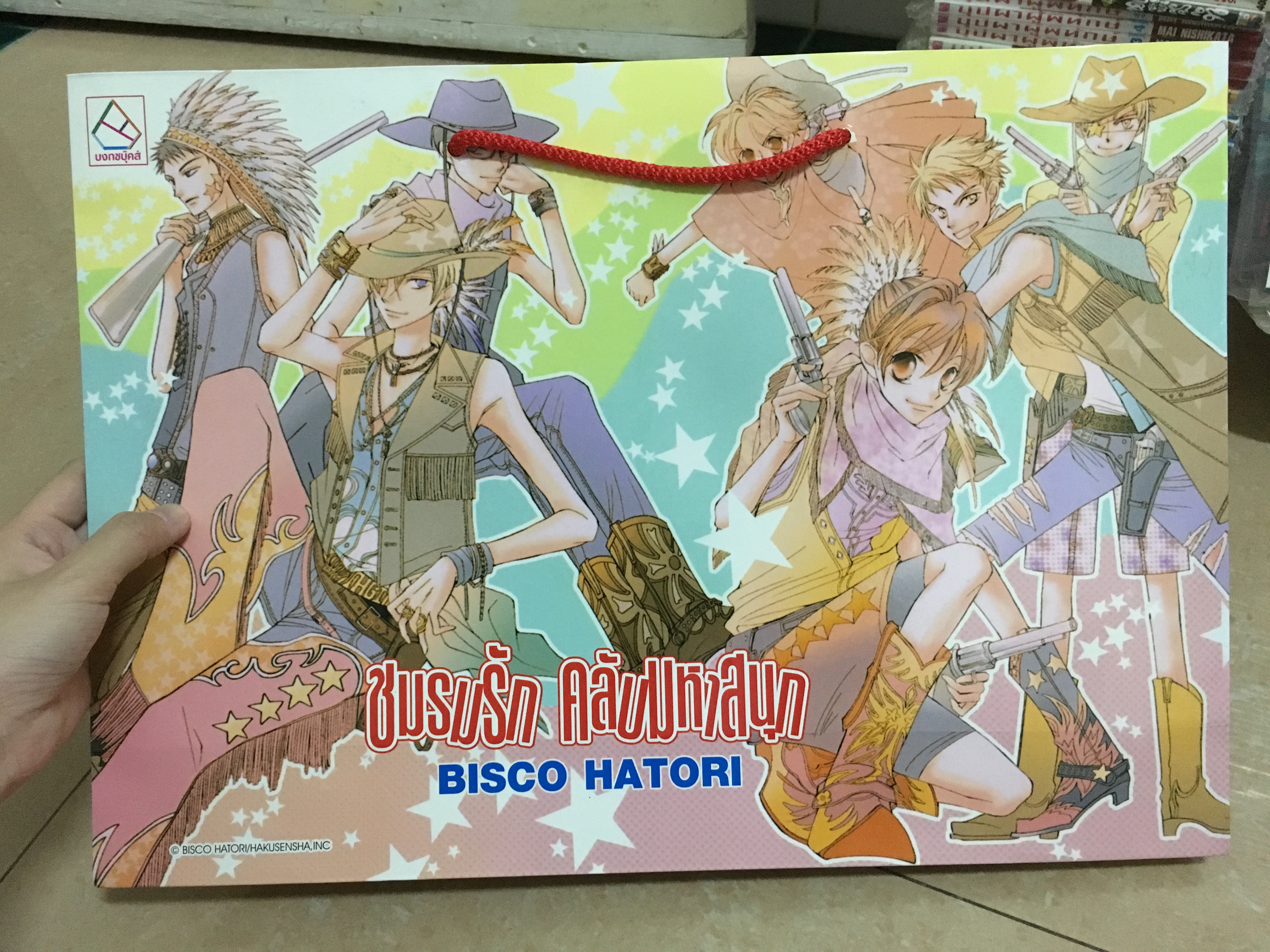 ถุงกระดาษ Vampire Knight & ชมรมรัก คลับมหาสนุก (บงกช)