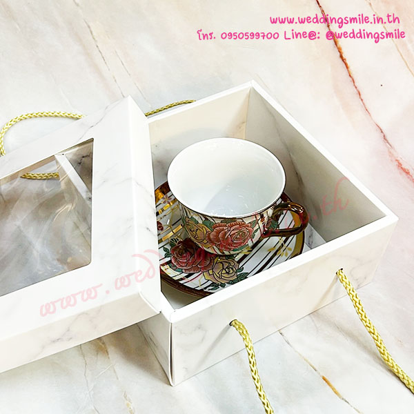 ของชำร่วยงานแต่งงาน, ของที่ระลึกแจกงานแต่ง, แก้วกาแฟสวยๆ , แ้กวกาแฟลายดอกไม้, แจกแก้วกาแฟงานแต่ง, แก้วกาแฟจานรองแก้ว, ของรับไหว้, ของรับไหว้ผู้ใหญ่, ของรับไหว้งานแต่งงาน, ชุดรับไหว้งานแต่ง, ชุดแก้วรับไหว้, แก้วกาแฟลายทอง 