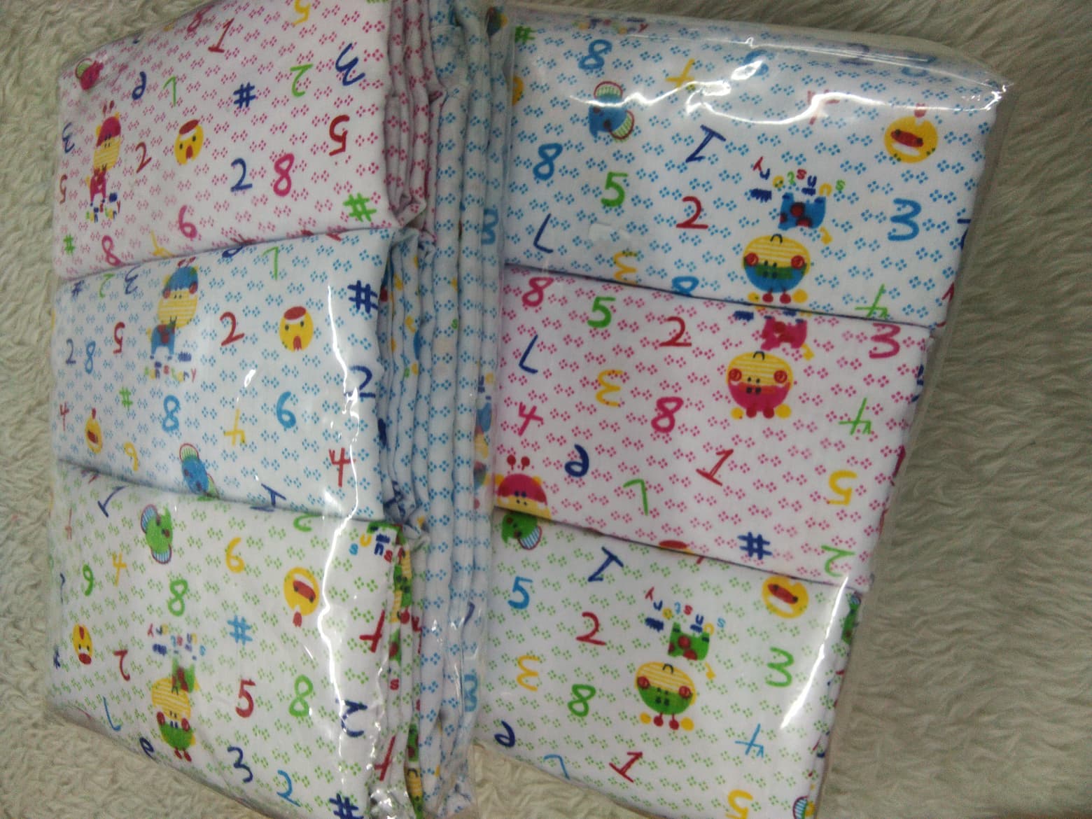 ผ้าอ้อมสาลูขนาด 35*35