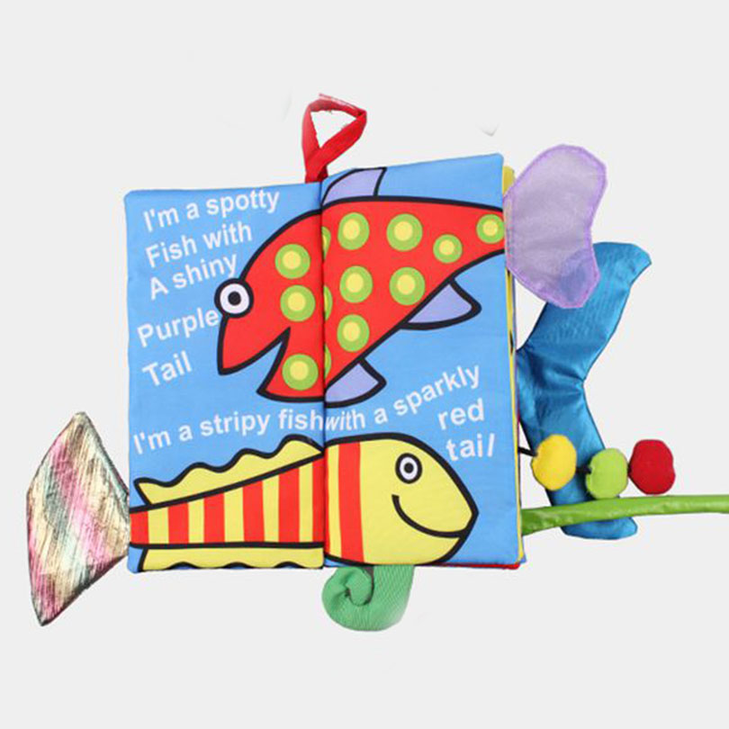 หนังสือผ้าหางปลา Fishy Tails by Jollybaby