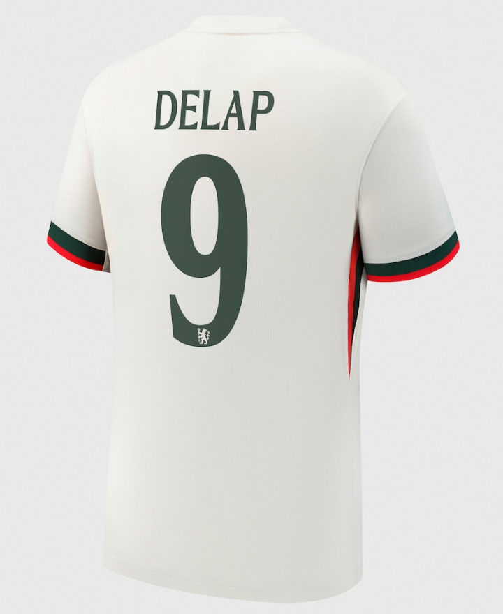 เสื้อเชลซี 2025 2026 ทีมเยือนรุ่นแฟนบอล Delap 9 ฟอนท์สโมสรเชลซีของแท้