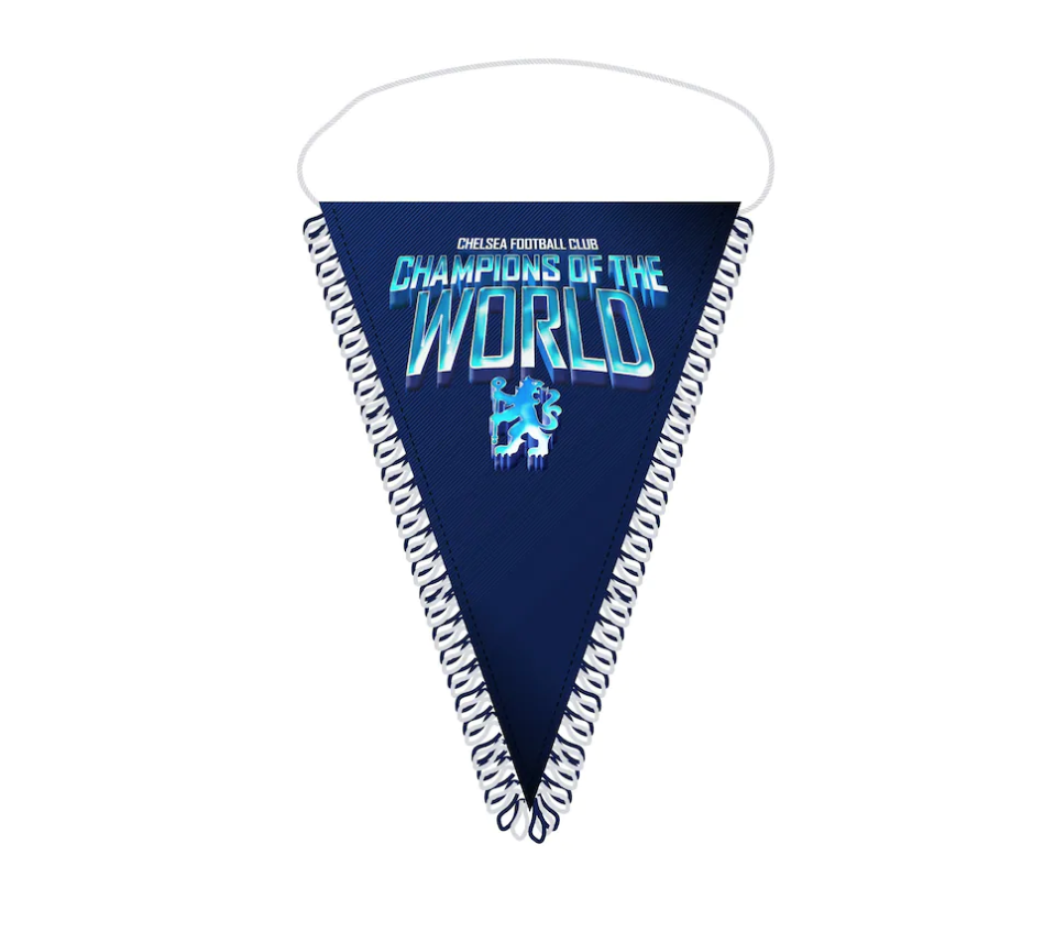 ธงที่ระลึกเชลซี Champions of the World ของแท้