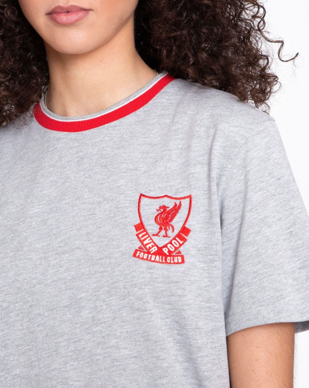 เสื้อทีเชิ้ตลิเวอร์พูล Heritage 89 Grey Away ของแท้