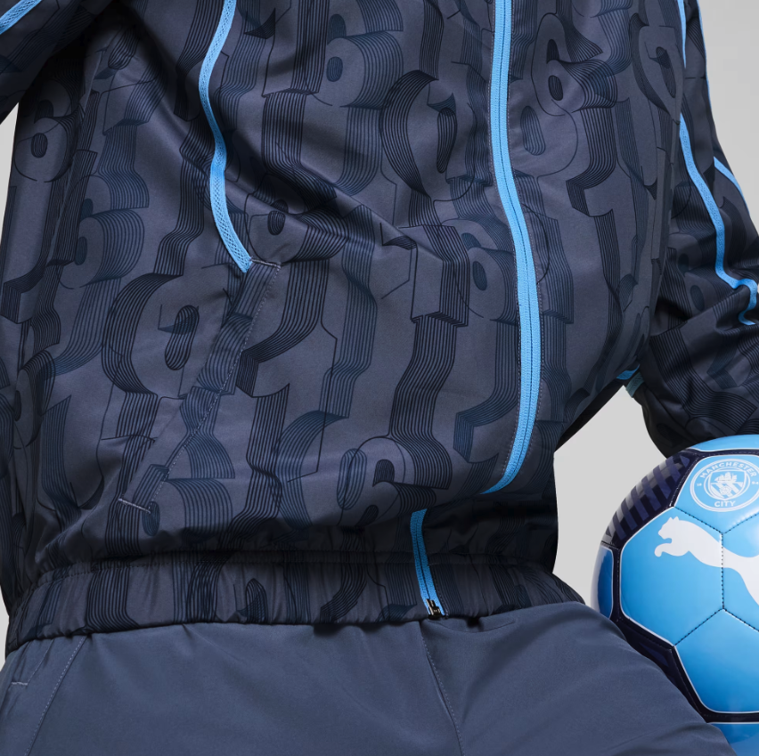 เสื้อแจ็คเก็ตแมนเชสเตอร์ ซิตี้ Pre-match Woven ของแท้