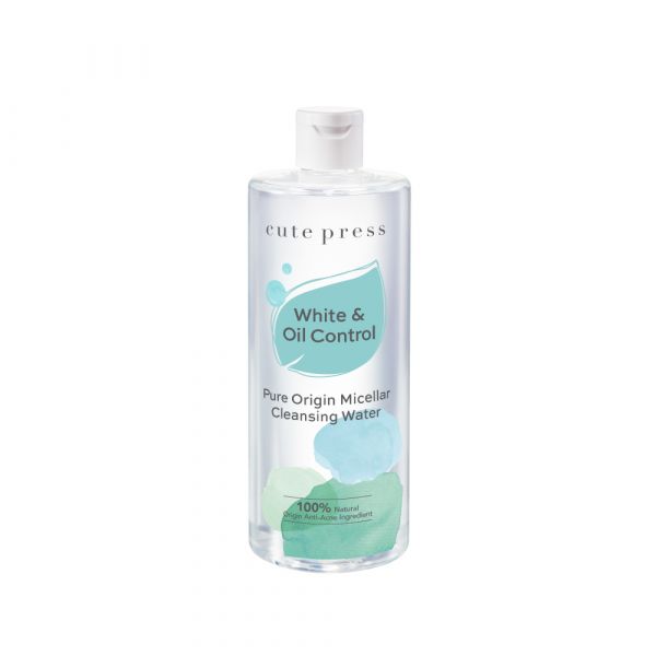 Cutepress Pure Origin Micellar Cleansing Water เพียว ออริจิน ไมเซลลาร์ เคล็นซิ่ง วอเทอร์ 500 มล.