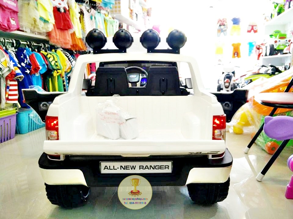 DK3646OR รถแบตเตอรี่ รถกระบะฟอร์ด FORD RANGER 2มอเตอร์ แบต 12V มีโช๊ค มี5สี แดง ขาว ดำ ส้ม ชมพู