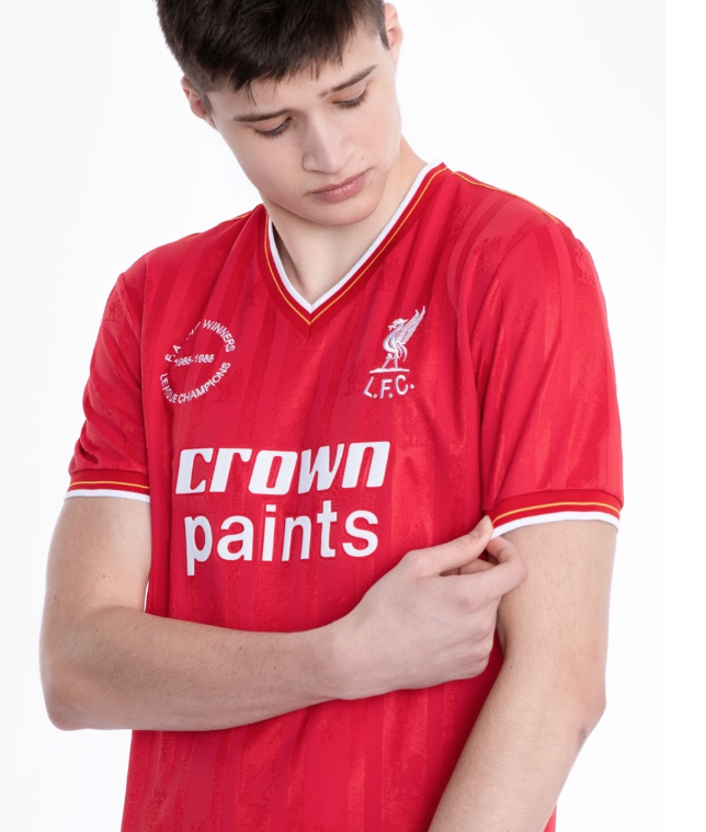 เสื้อลิเวอร์พูลย้อนยุค Retro 1986 Home ของแท้