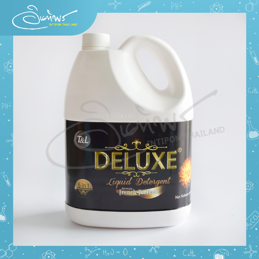 น้ำยาซักผ้าหอมพิเศษ กลิ่นFrench Perfume สวัสดีคลีน ขนาดบรรจุ 3500 ml