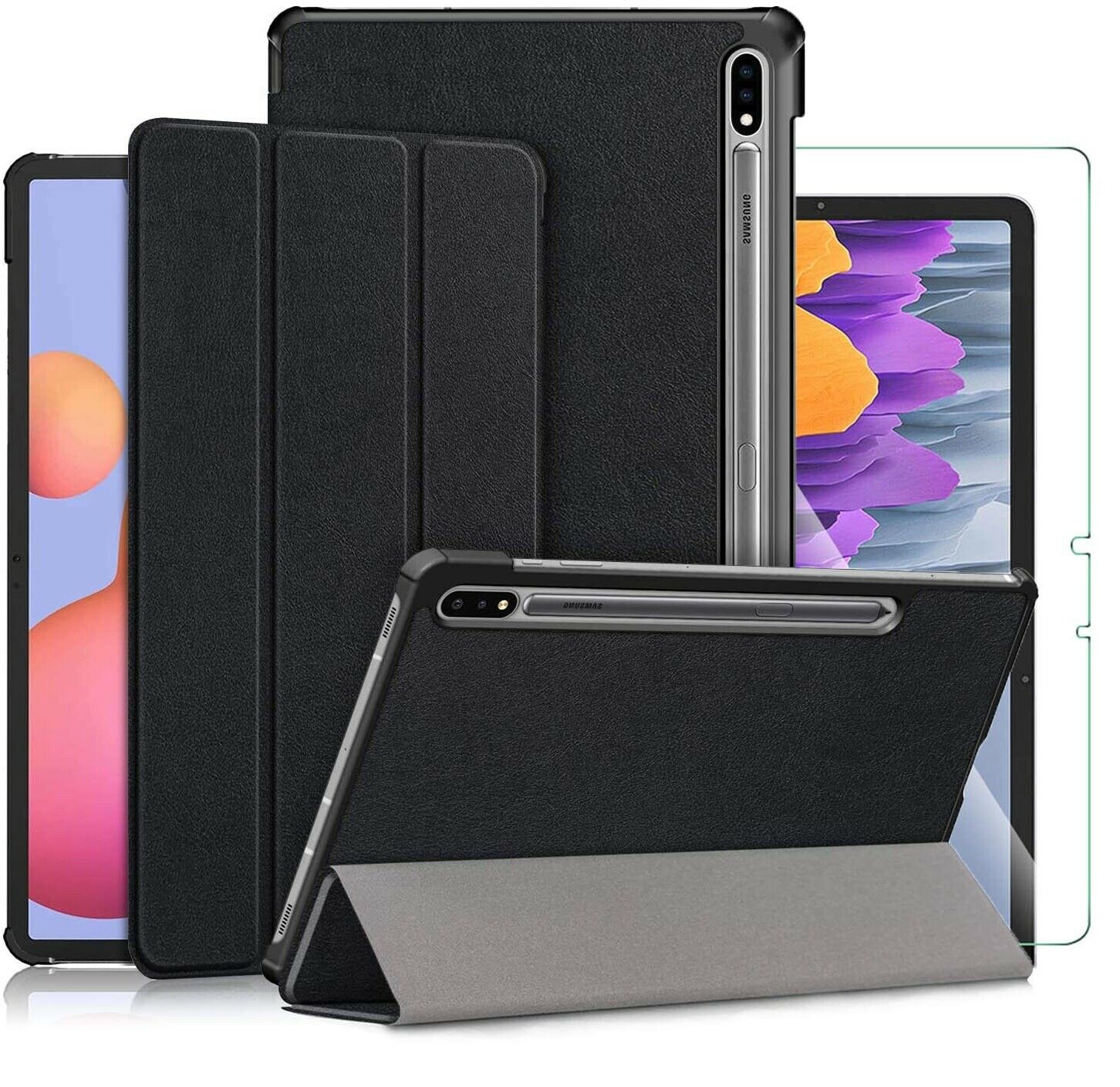 Smart Slim Case เคส Samsung Tab S7 11 นิ้ว T870/T875 / Tab S8 11" ใหม่ล่าสุด !!!!
