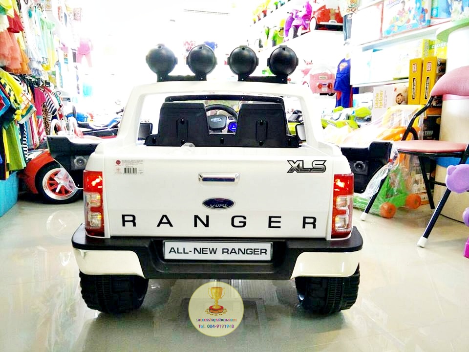 DK3646OR รถแบตเตอรี่ รถกระบะฟอร์ด FORD RANGER 2มอเตอร์ แบต 12V มีโช๊ค มี5สี แดง ขาว ดำ ส้ม ชมพู
