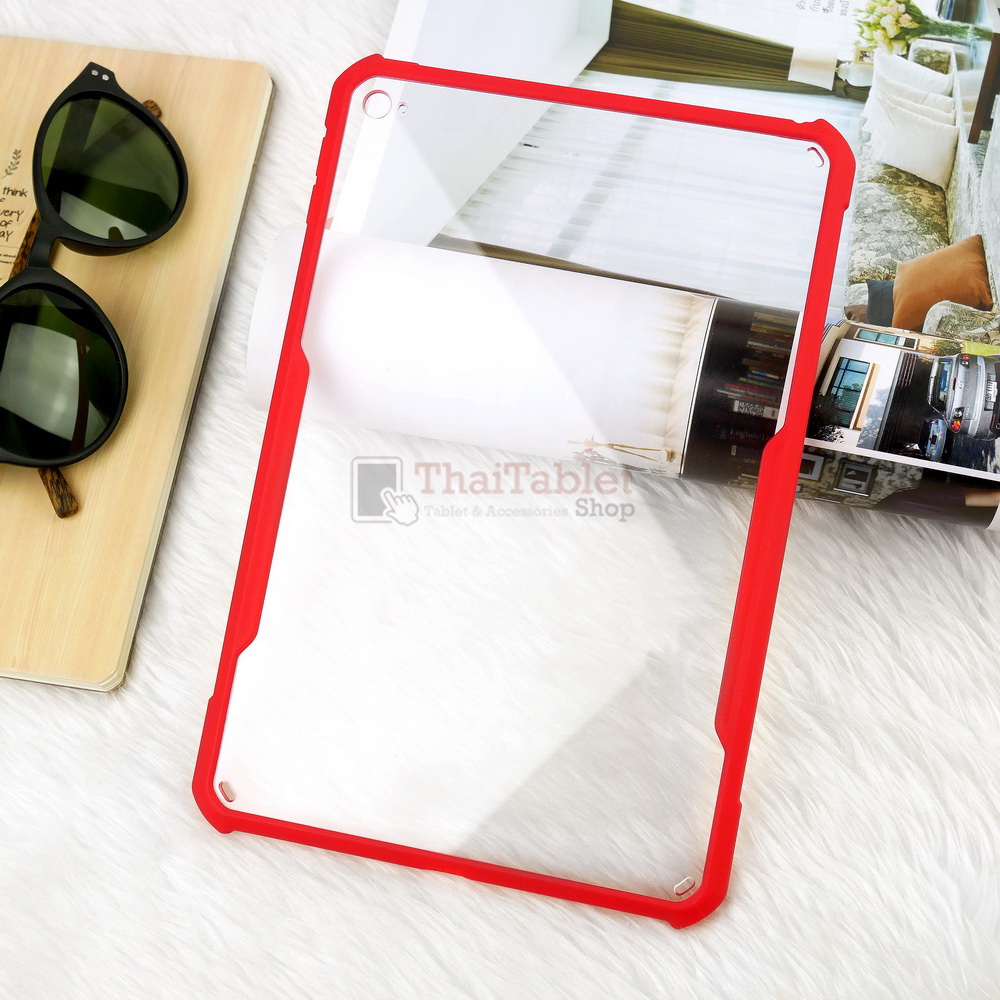 XUNDD: เคส iPad Mini 4 รุ่นขอบสีหลังใส