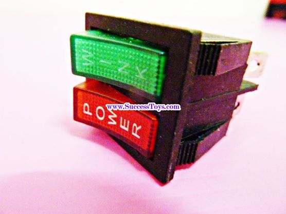 สวิตช์ on-off (6 ขา) 12V