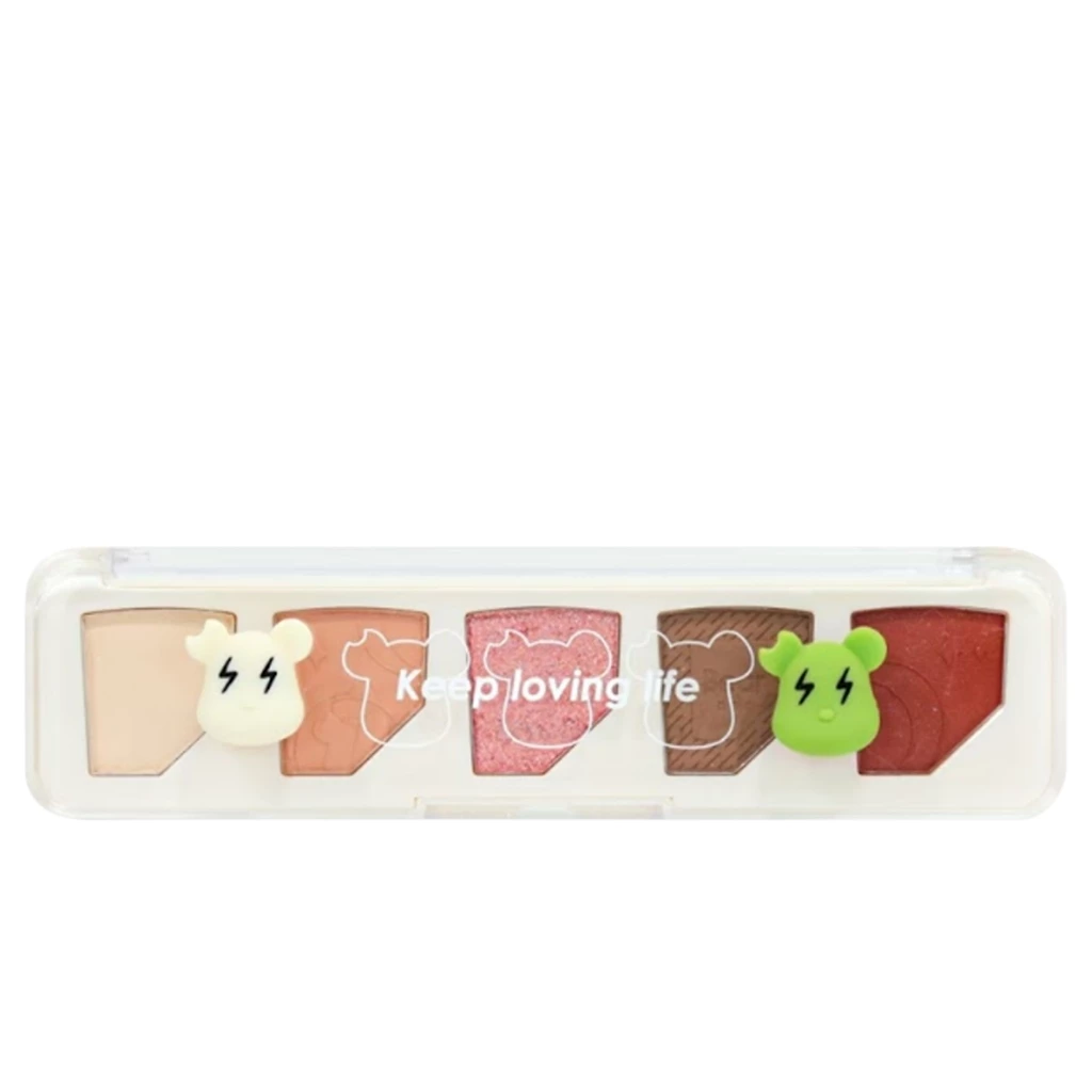 Sivanna Keep loving life Eyeshadow พาเลตทาตา ไฮไลท์ แก้ม ปาก คิ้ว ในตลับเดียว