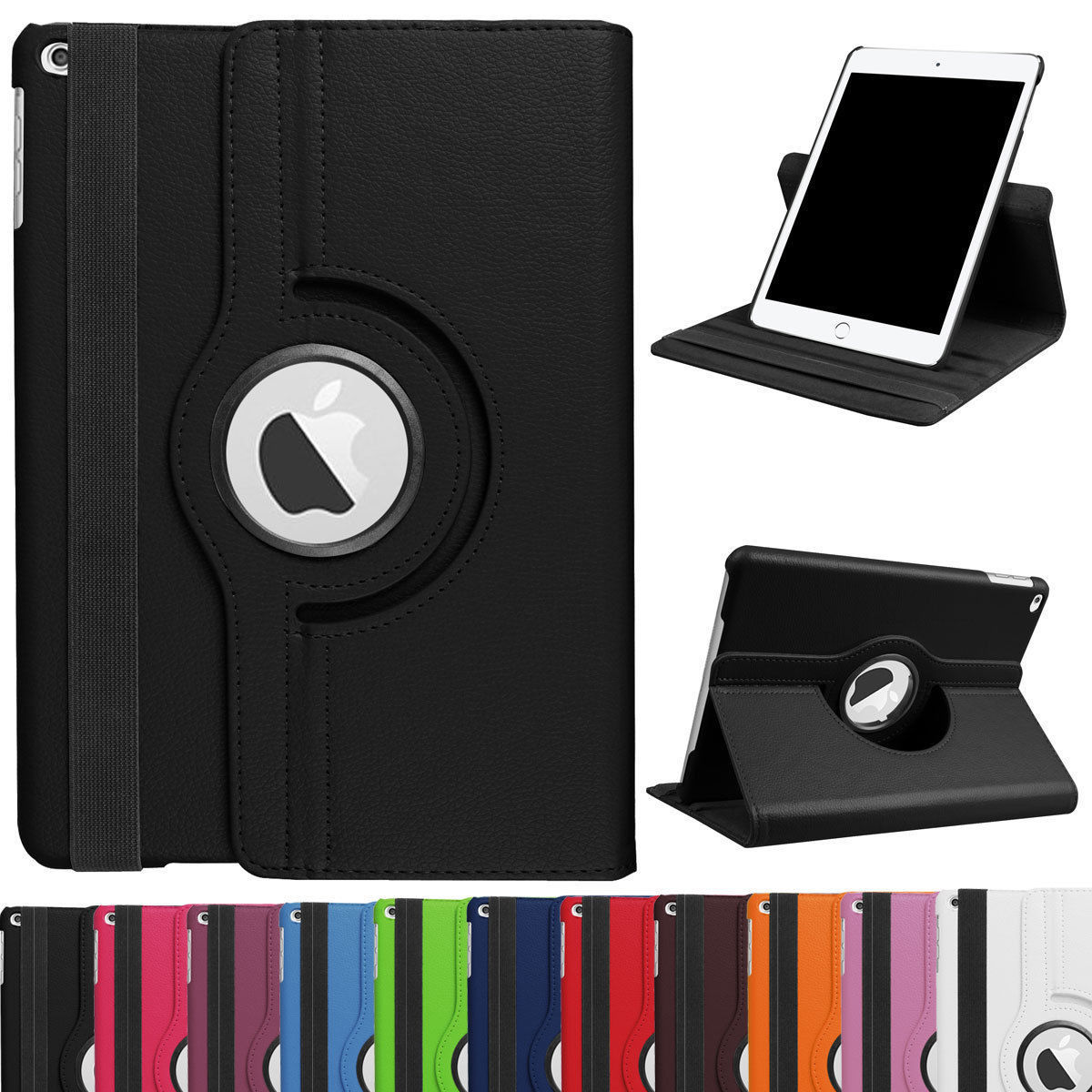 360° Rotating เคส iPad Air 2 รุ่นตั้งได้แนวตั้งแนวนอน